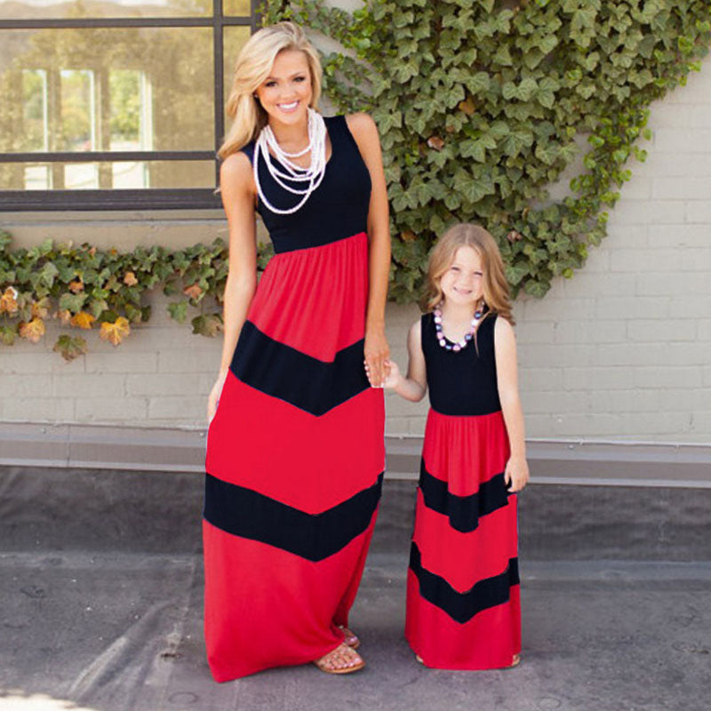 Mommy - Daughter spring summer Dresses